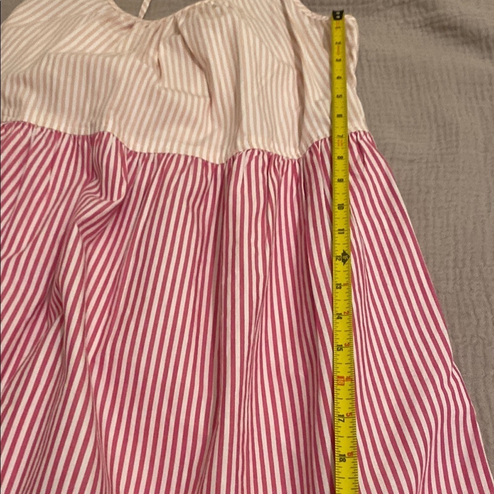FREE ASSEMBLY Pink Tiered Midi Sundress with Spaghetti Straps. Size Xs - Picture 11 of 13